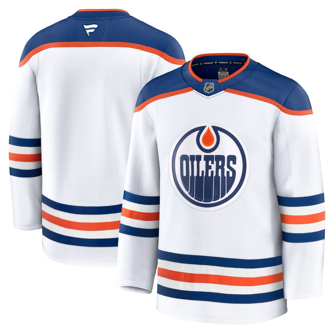 Edmonton Oilers Fanatics Alternate Premium Jersey - Light Beige