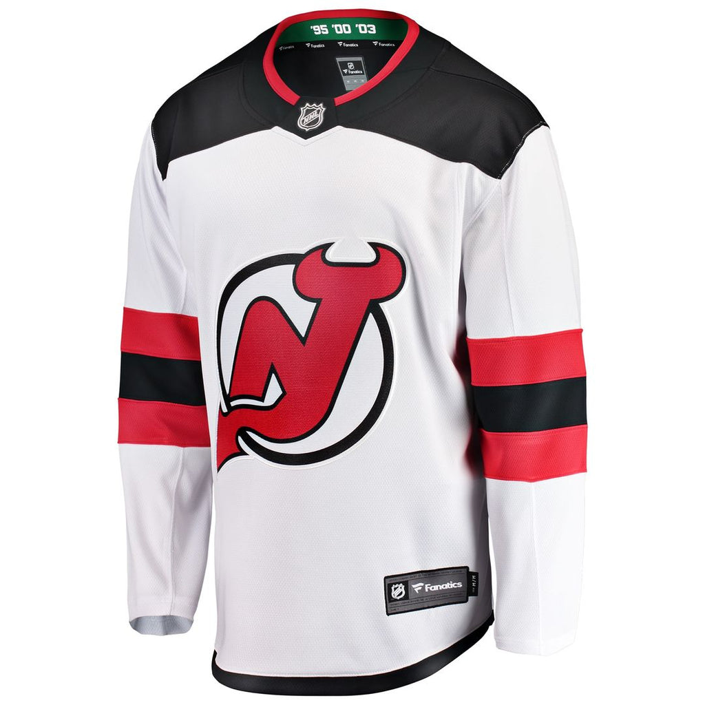 New Jersey Devils Fanatics Youth Breakaway Home Jersey - Red