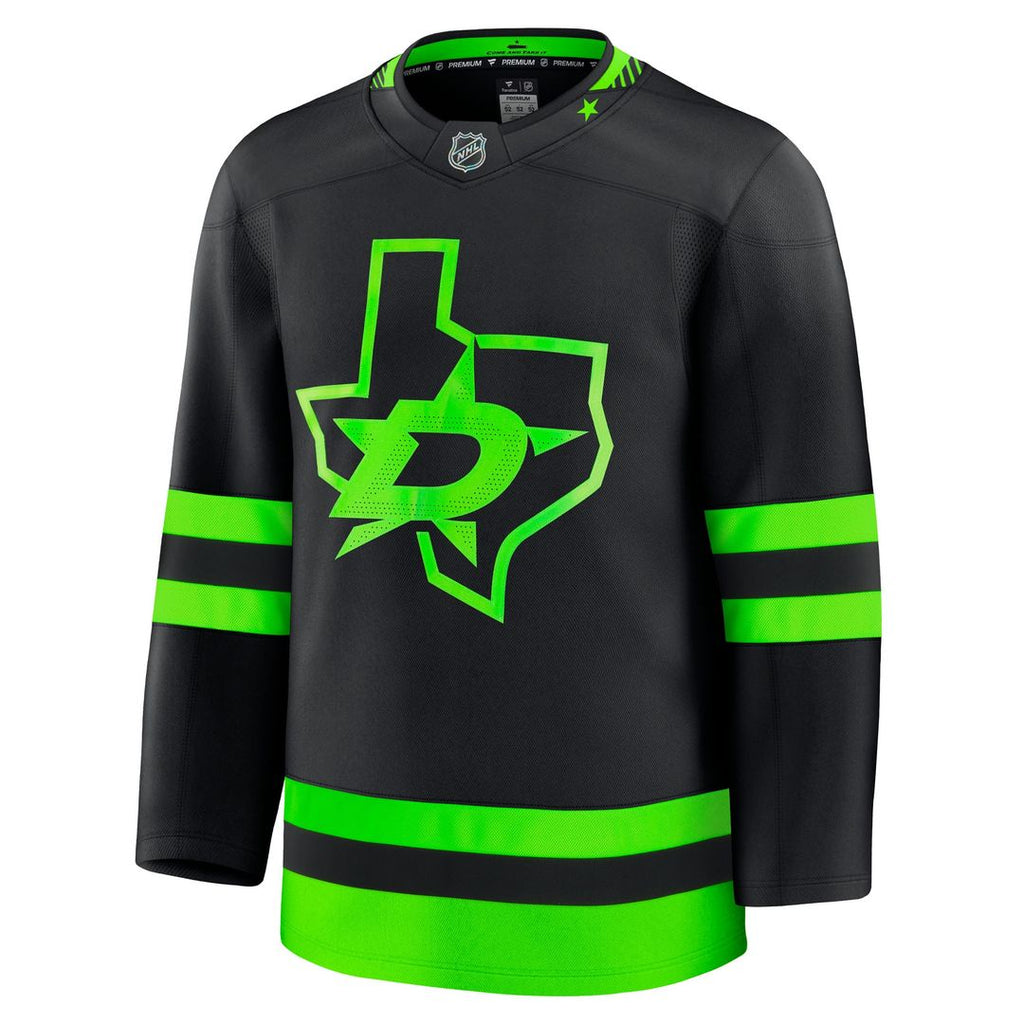 Dallas Stars Fanatics Home Premium Jersey - Kelly Green