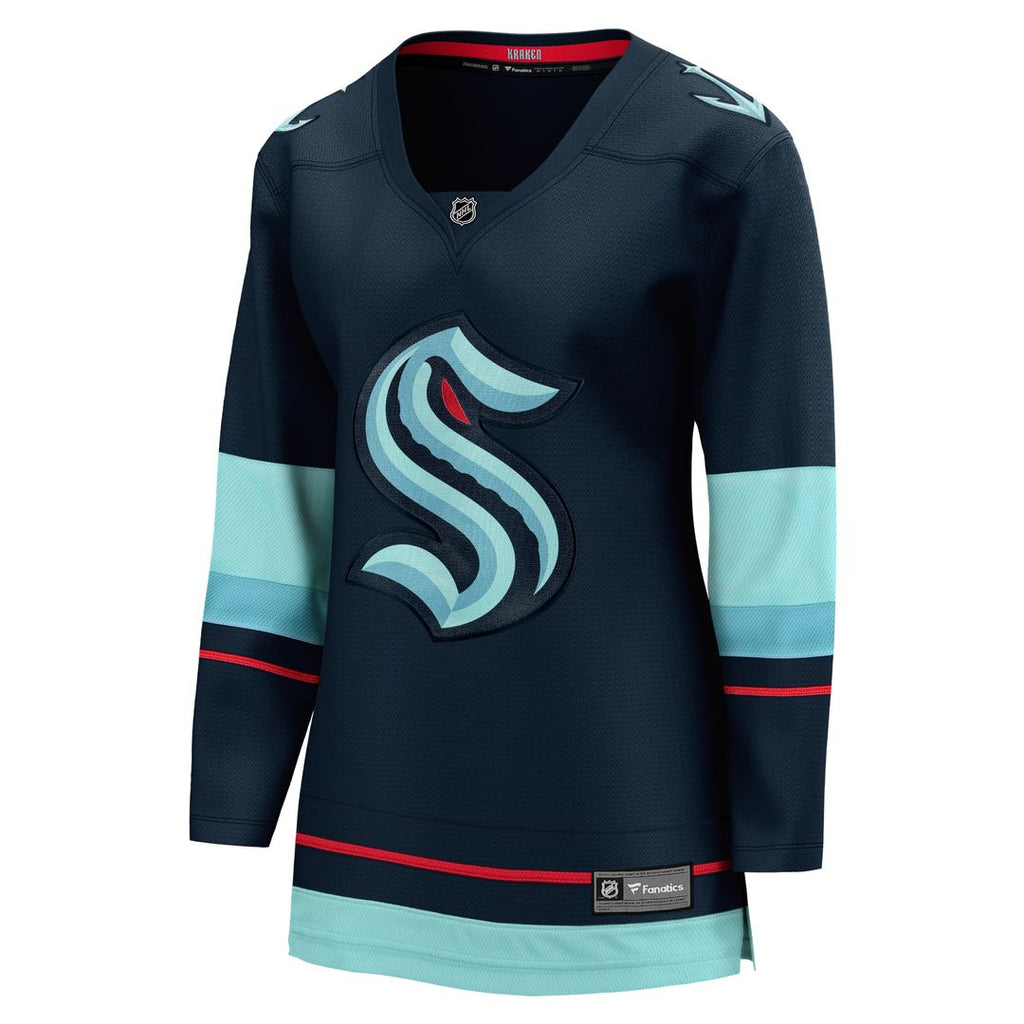 Seattle Kraken Fanatics Women's Away Breakaway Jersey - White