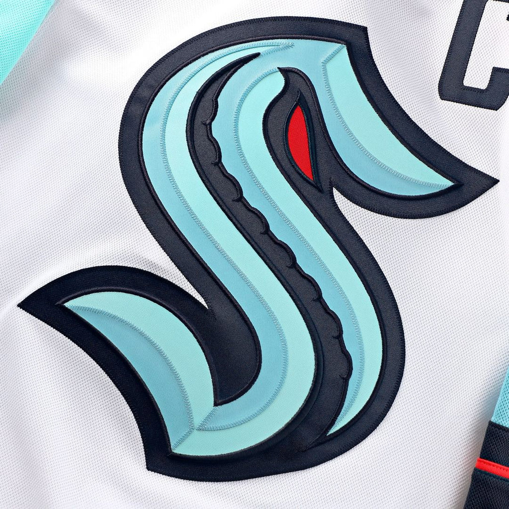 Seattle Kraken Fanatics Away Premium Custom Jersey - White