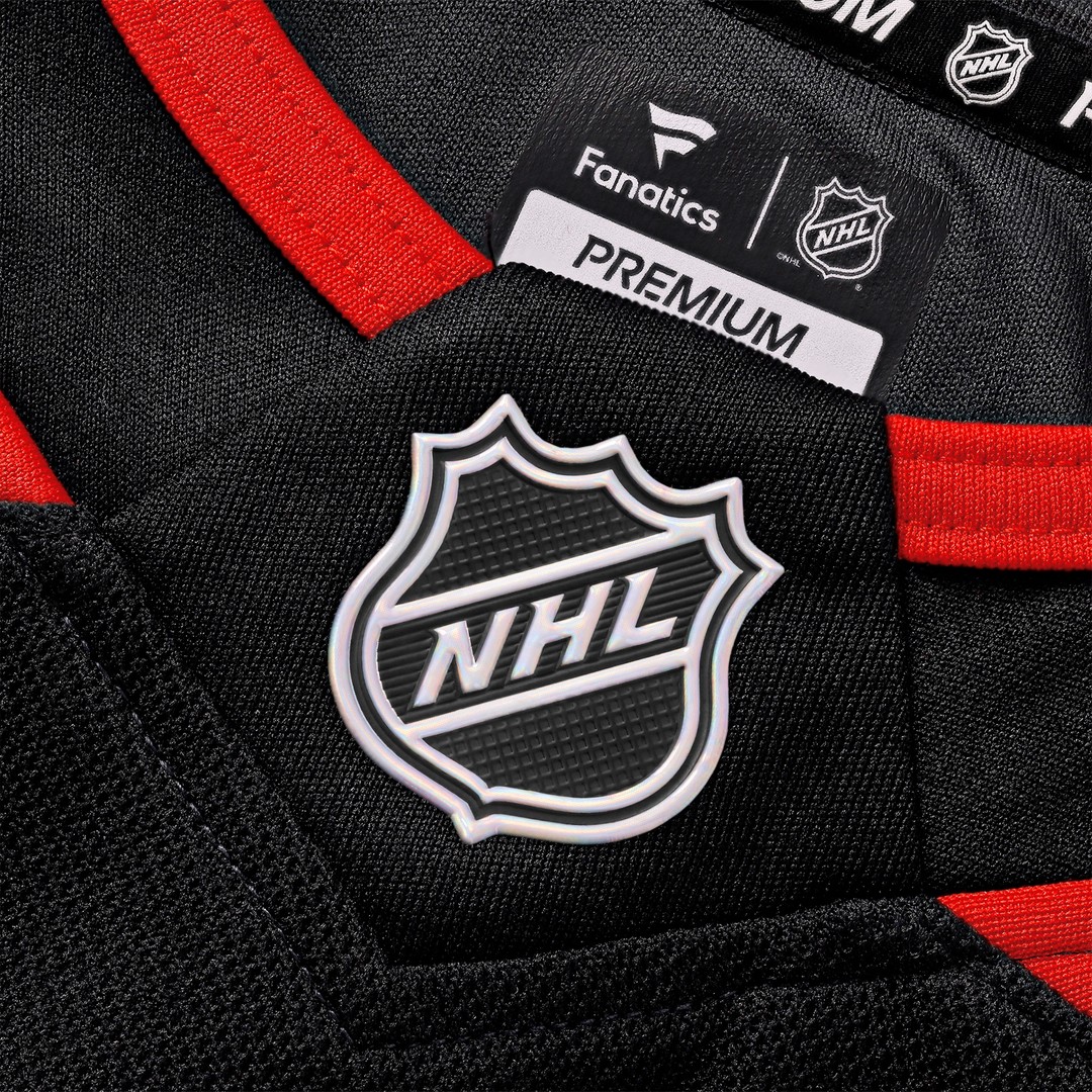 Seth Jarvis Carolina Hurricanes Fanatics 2026 Stanley Cup Champions Home Premium Patch Jersey - Black