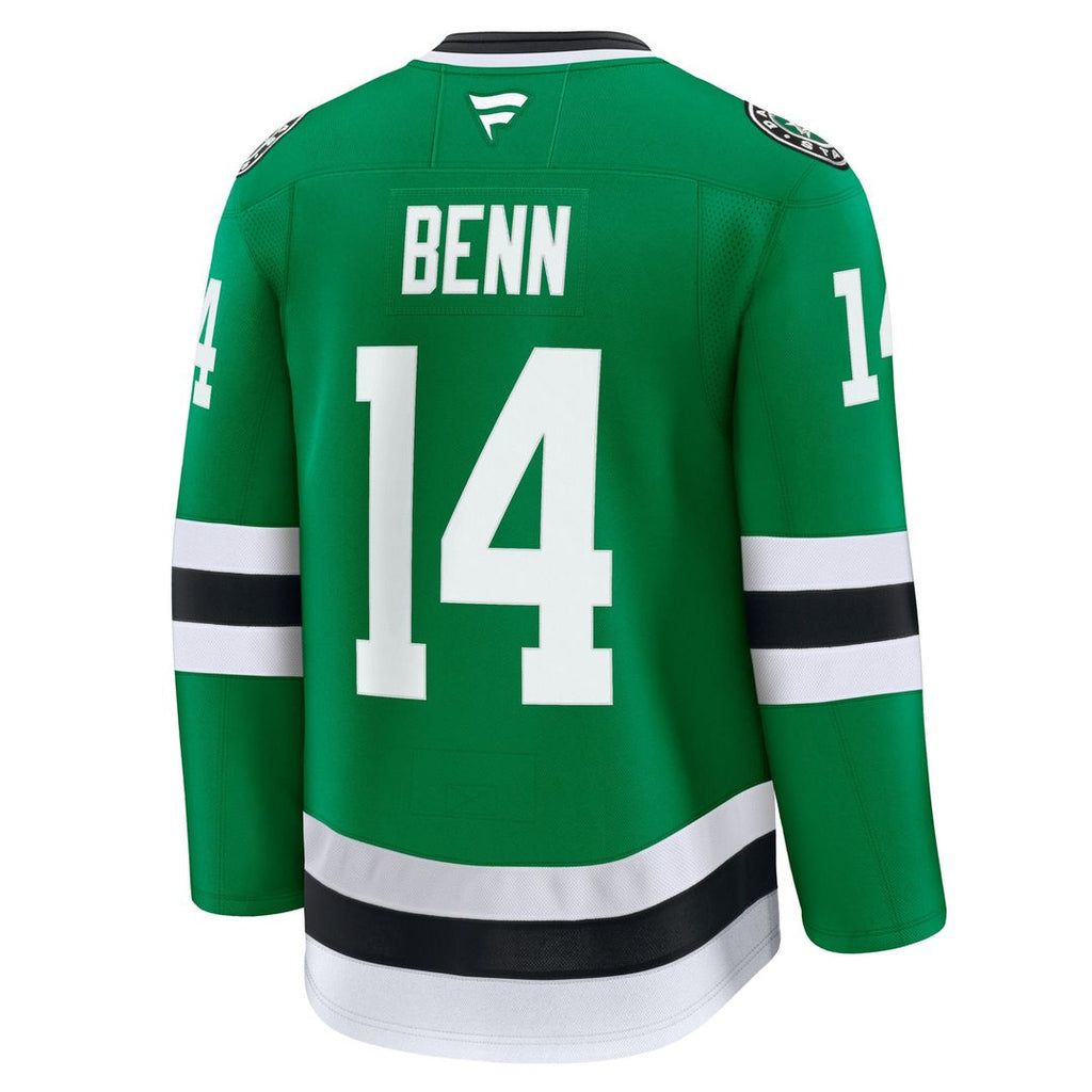 Jamie Benn Dallas Stars Fanatics Home Premium Jersey - Kelly Green