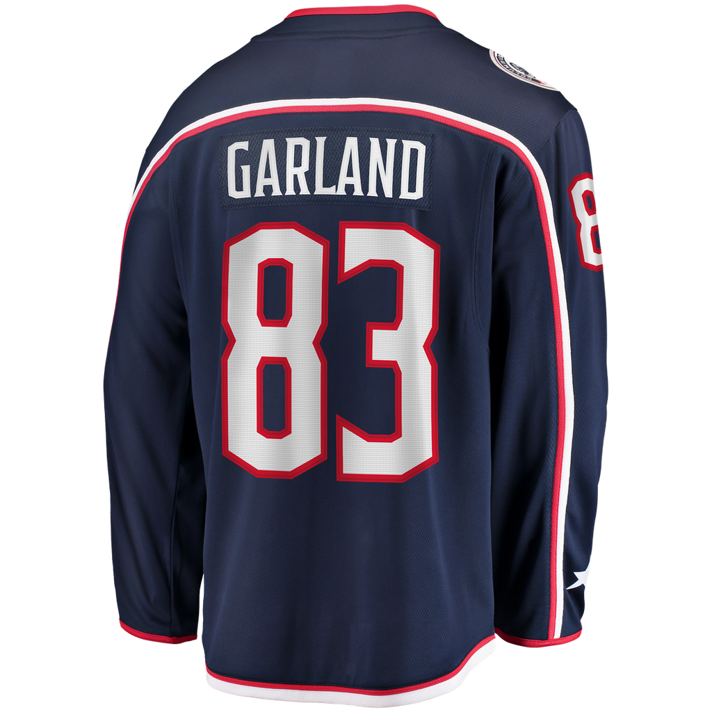 Conor Garland Columbus Blue Jackets Fanatics Home Breakaway Jersey - Navy