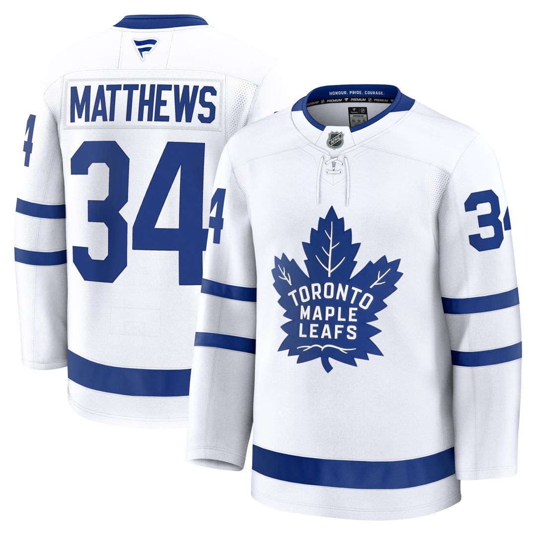 Auston Matthews Toronto Maple Leafs Fanatics Home Premium Jersey - Blue