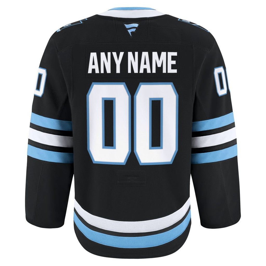 Utah Mammoth Fanatics Home Authentic Pro Custom Jersey - Black