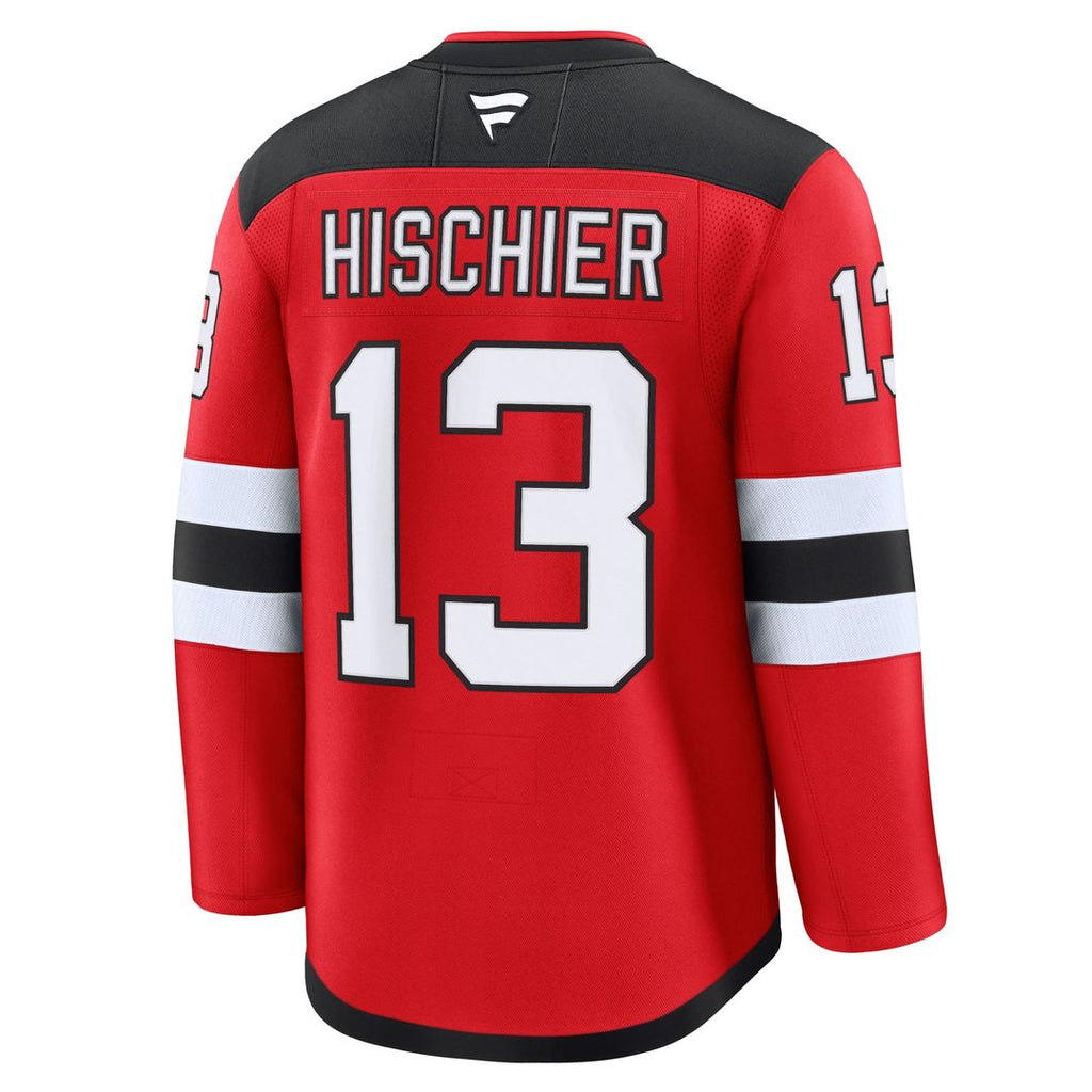 Nico Hischier New Jersey Devils Fanatics Alternate Premium Jersey - Black