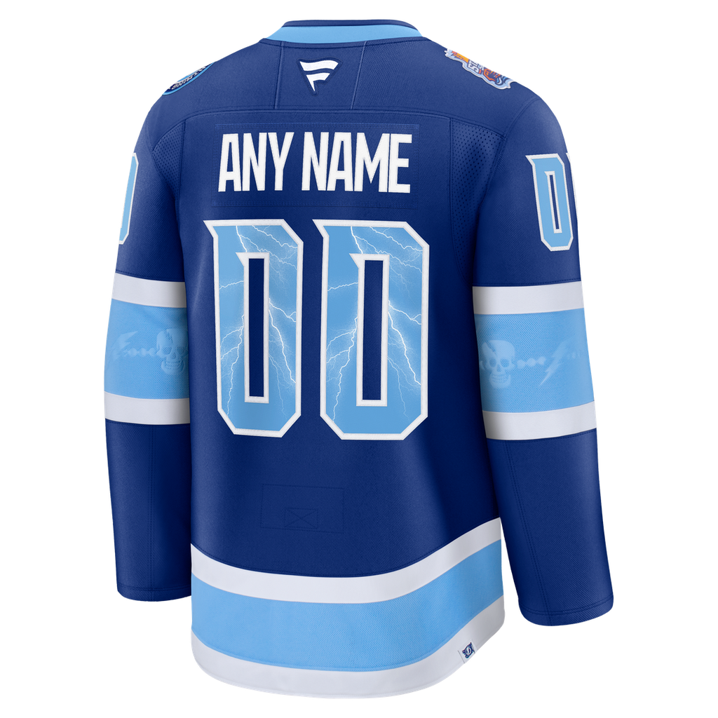 Tampa Bay Lightning Fanatics 2026 NHL Stadium Series Premium Custom Jersey - Blue