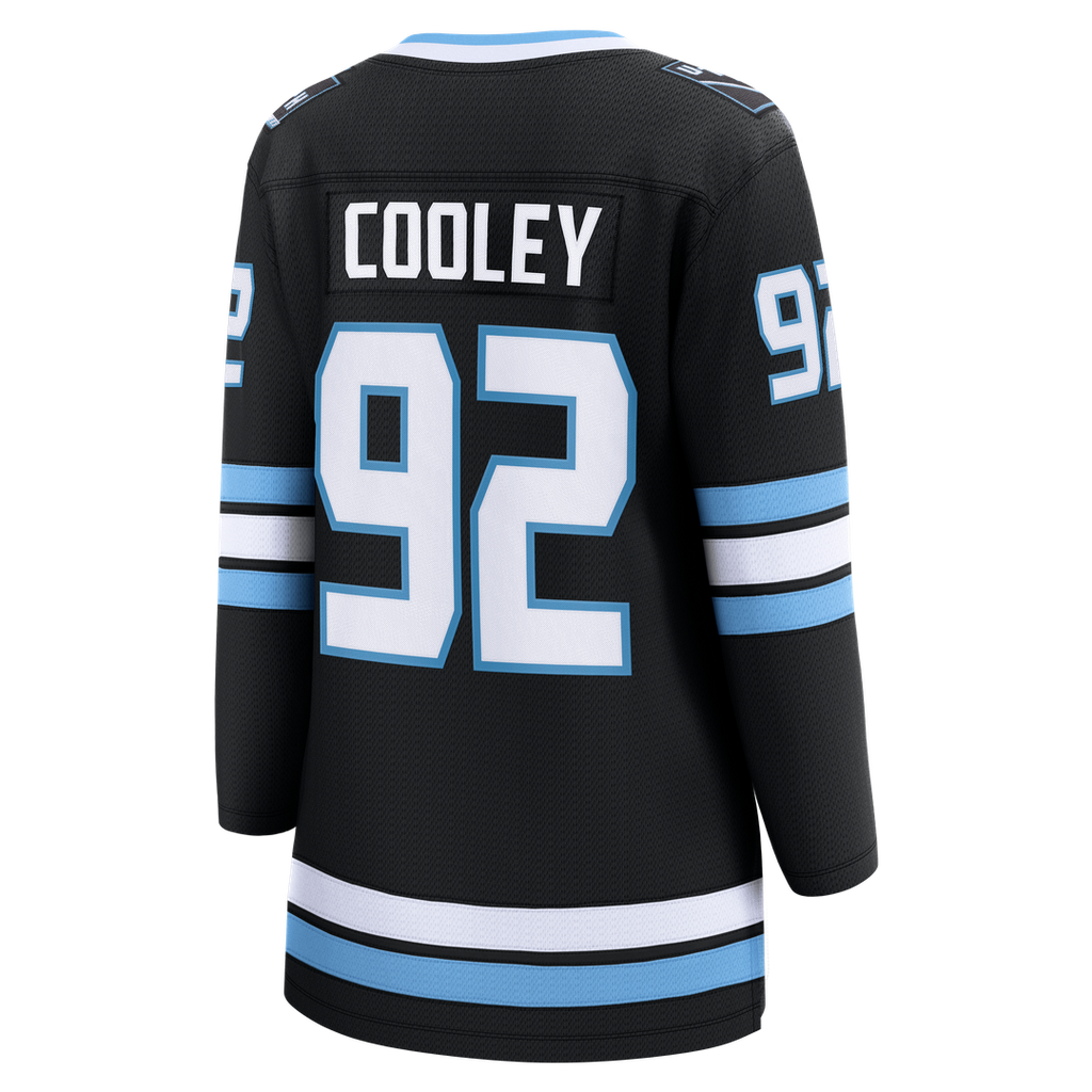 Logan Cooley Utah Mammoth Fanatics Women's Home Breakaway Jersey - Black
