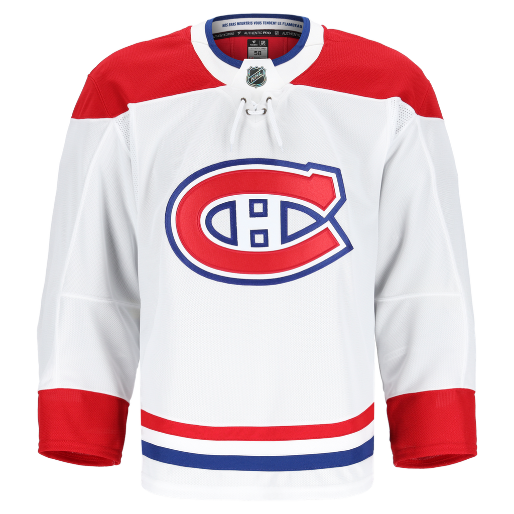 Montreal Canadiens Fanatics Away Authentic Pro Jersey - White