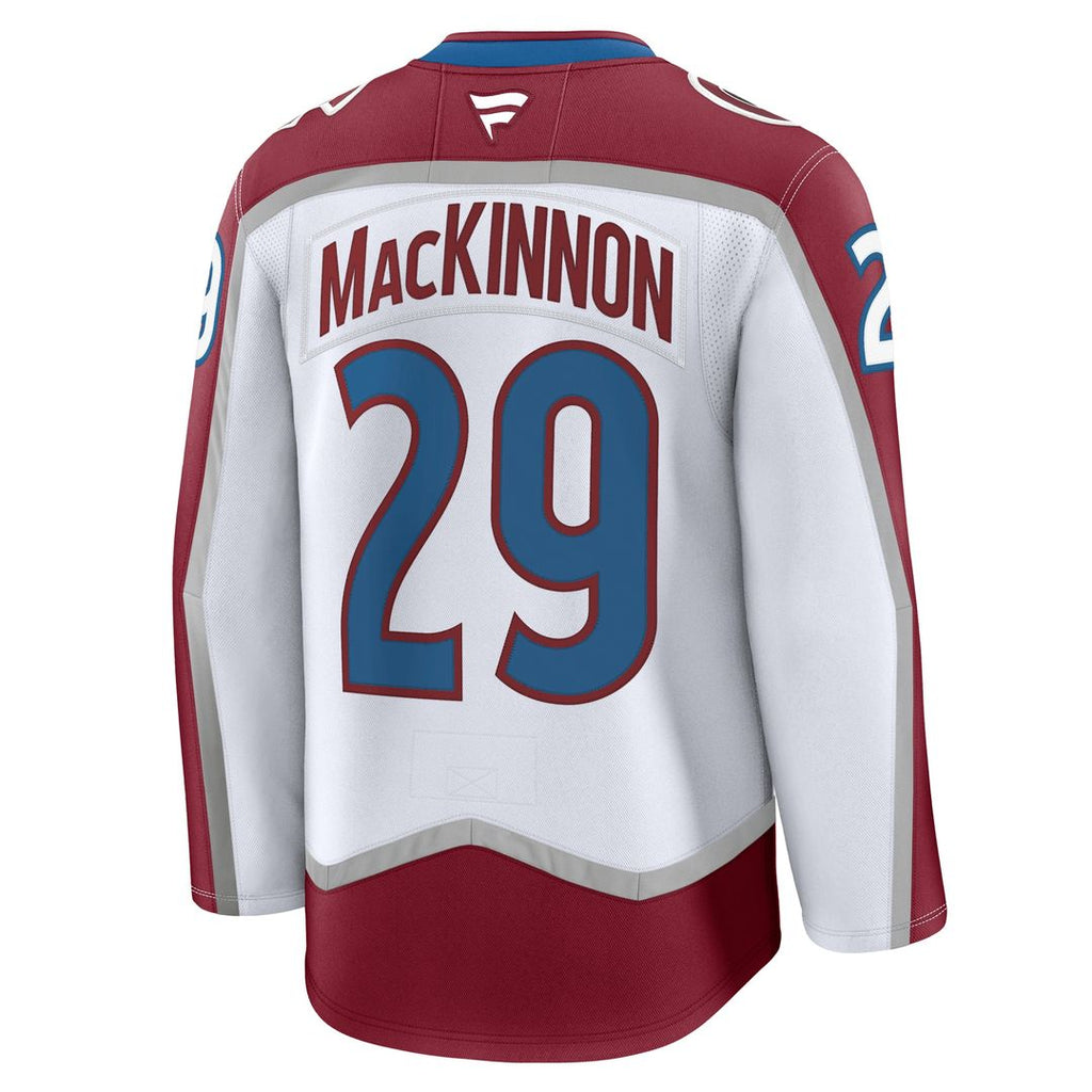 Nathan MacKinnon Colorado Avalanche Fanatics Home Premium Jersey - Burgundy