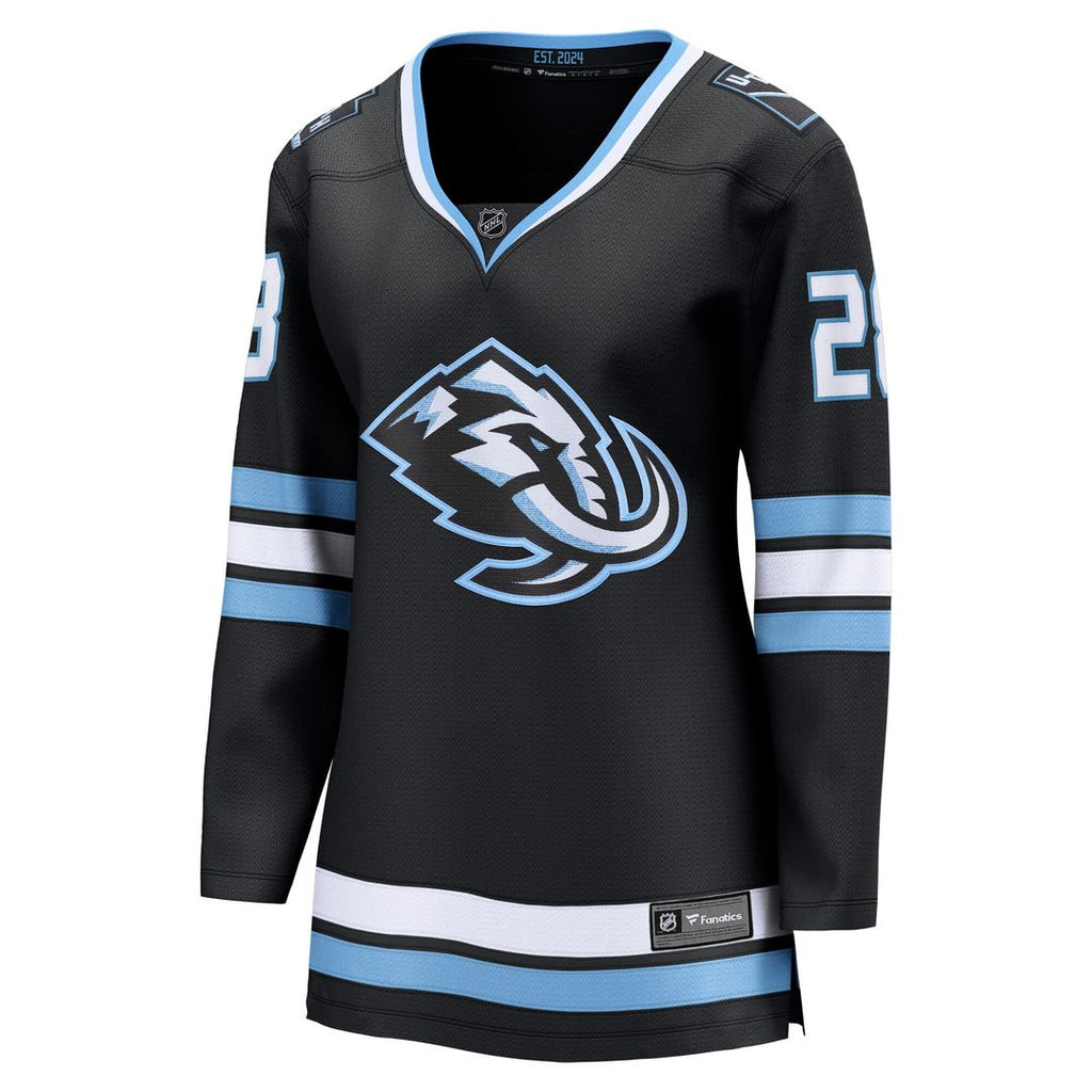 Ian Cole Utah Mammoth Fanatics Women's Home Breakaway Player Jersey - Black