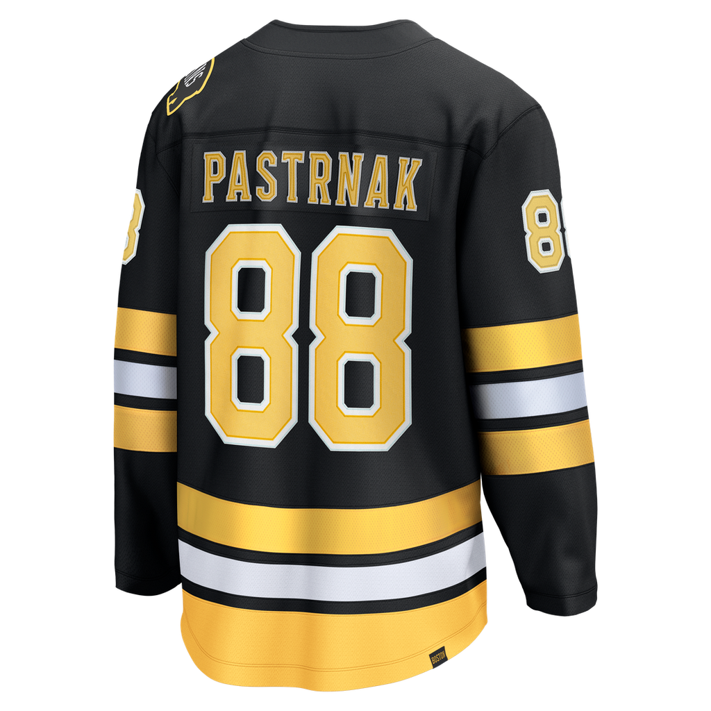 David Pastrnak Boston Bruins Fanatics Home Breakaway Jersey - Black