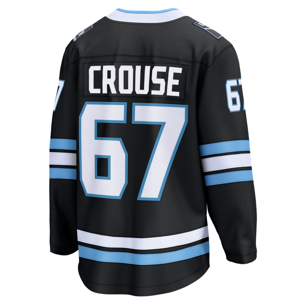 Lawson Crouse Utah Mammoth Fanatics Home Breakaway Player Jersey - Black