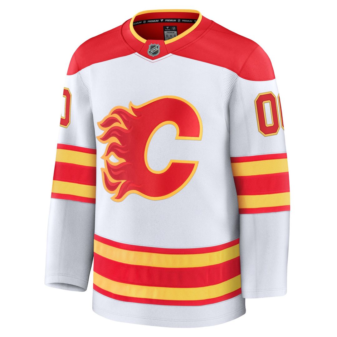 Calgary Flames Fanatics Alternate Premium Custom Jersey - Black