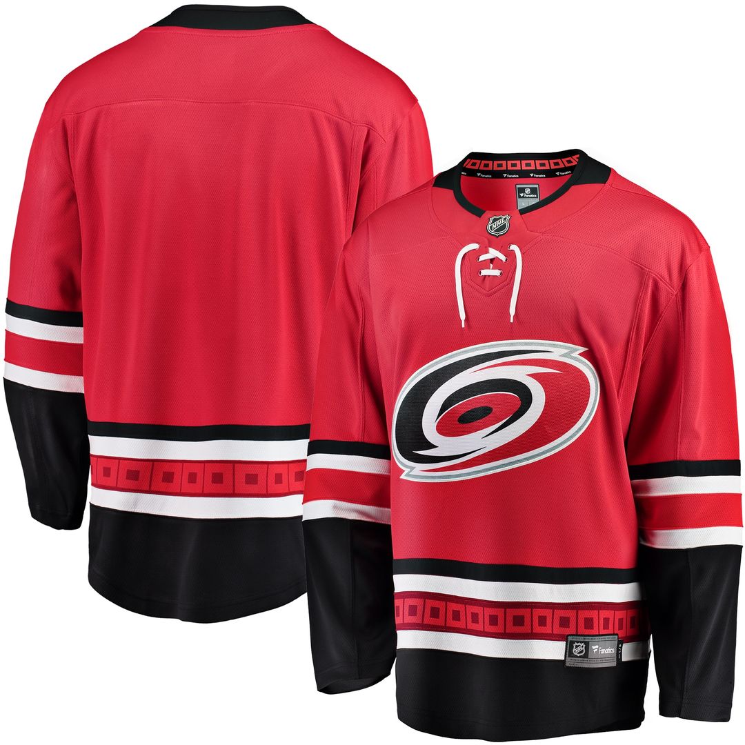Carolina Hurricanes Fanatics Home Breakaway Jersey - Black