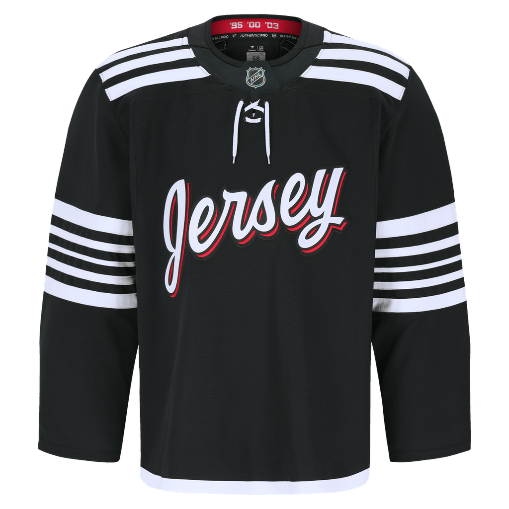 New Jersey Devils Fanatics Away Authentic Pro Jersey - White