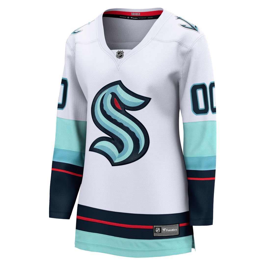 Seattle Kraken Fanatics Women's Home Breakaway Custom Jersey - Deep Sea Blue